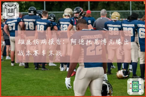 雄鹿伤病报告：阿德托昆博无缘出战本赛季末战